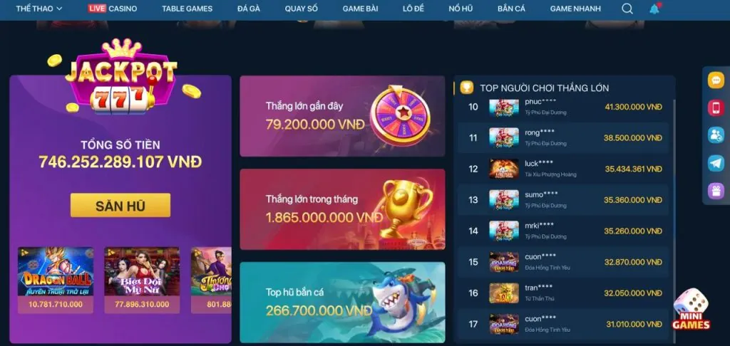 Tính năng bảo mật và quyền riêng tư của Win888